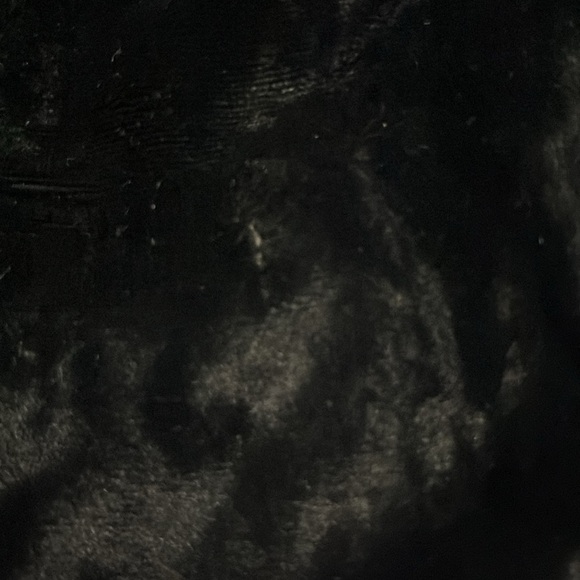 CP Shades Velour Shirt Vest Size Medium Black Button Down - Picture 6 of 7